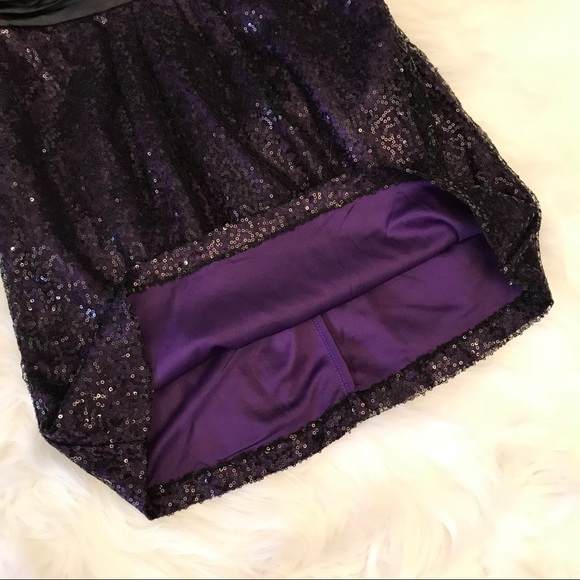 Speechless strapless sequined dress purple size 9 Taylor Swift Eras Tour - Picture 6 of 8